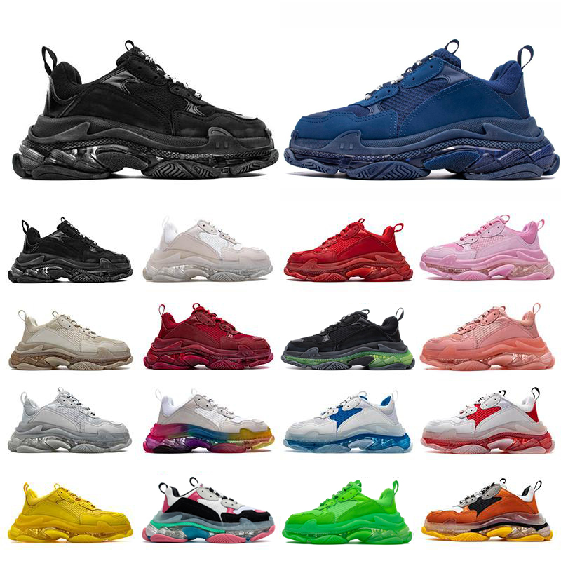 Men Women Dad Shoes 17FW Triple S casual shoes Clear Bubble bottom pink mens Sneakers black red Old Grandpa Trainers outdoor sports, #11 university red
Men Women Dad Shoes 17FW Triple S casual shoes Clear Bubble bottom pink mens Sneakers black red Old Grandpa Trainers outdoor sports, #11 university red