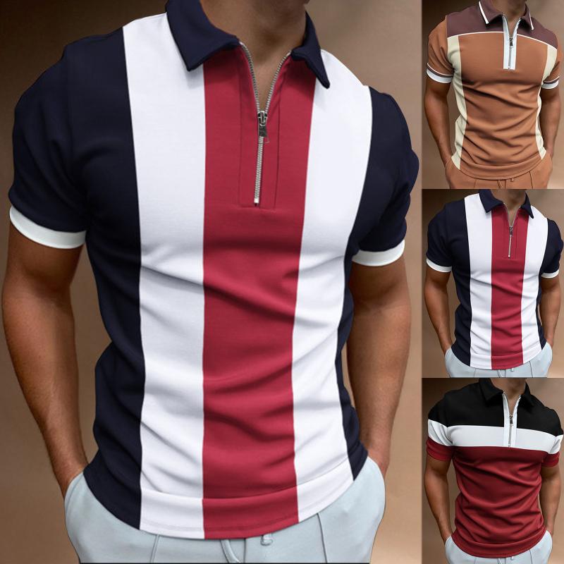 Men's Polos Men Spring And Summer Fashion Loose Lapel Zipper 3D Digital Printing Short Sleeve Top T Ling Shirts Tee ShirtMen's, Black
Men's Polos Men Spring And Summer Fashion Loose Lapel Zipper 3D Digital Printing Short Sleeve Top T Ling Shirts Tee ShirtMen's, Black