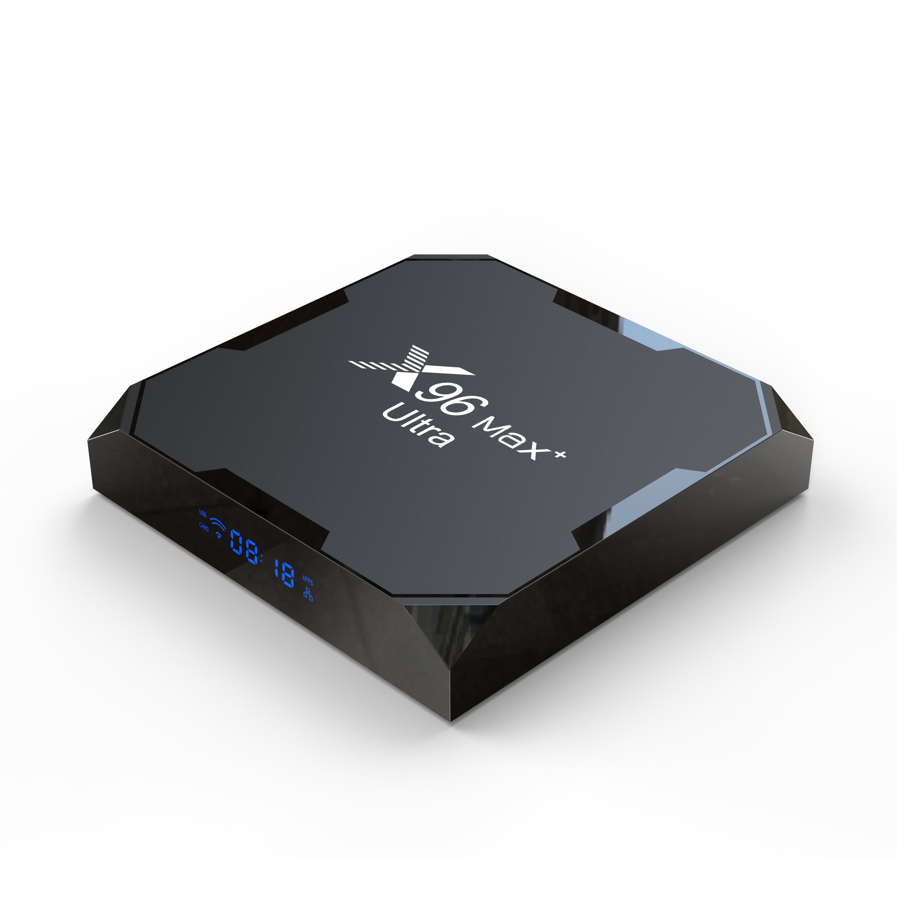 Ship from usa 10pcs lot X96 MAX plus Ultra Android 11.0 TV BOX Amlogic S905X4 100M 2.4g 5g dual wifi BT