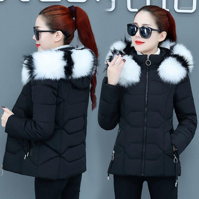Women's Down & Parkas 2022 Winter Big Fur Collar Short Padded Coat Jacket Slim Large Size Wild Fashion Guin22
Women's Down & Parkas 2022 Winter Big Fur Collar Short Padded Coat Jacket Slim Large Size Wild Fashion Guin22