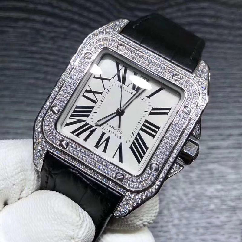 2020 New Style Automatic Movement Square 100 Watch Men Full Diamond White Dial Real Leather Band Male Watch free delivery jlfashion, Watch1
2020 New Style Automatic Movement Square 100 Watch Men Full Diamond White Dial Real Leather Band Male Watch free delivery jlfashion, Watch1