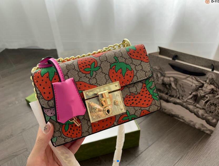 Womens designer Strawberry Shoulder Bag body Handbags fashion Ladys High Quality crossbody Bags Wallet Metallic Totes Vintage Lady, Khaki
Womens designer Strawberry Shoulder Bag body Handbags fashion Ladys High Quality crossbody Bags Wallet Metallic Totes Vintage Lady, Khaki