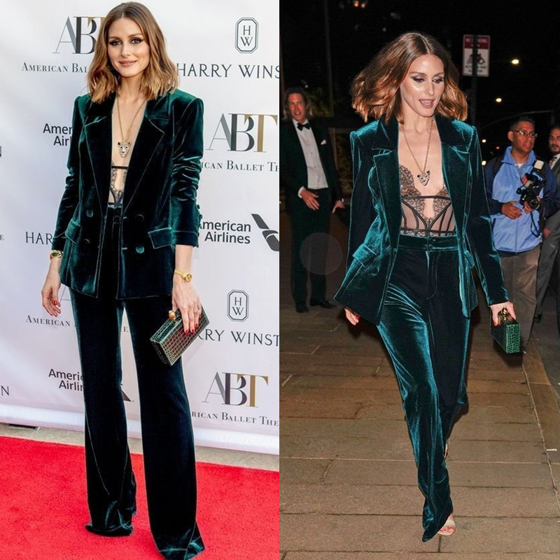 Elegant Velvet Mother Of The Bride Pants Suits 2pc Slim Fit Guest Wedding Party Gowns Womens Blazer Groom Mom Formal Evening Wear