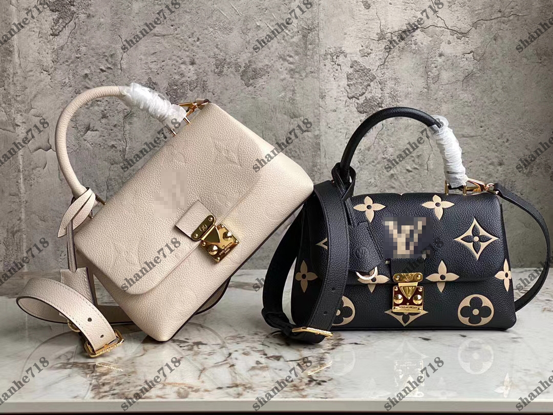 Mirror Quality Madeleine BB Women Shoulder Crossbody Bags Cowhide Black Emboss Designer Handbags Palais Totes Lady Purses Luxury Messenger Bag, Bubble paper package
Mirror Quality Madeleine BB Women Shoulder Crossbody Bags Cowhide Black Emboss Designer Handbags Palais Totes Lady Purses Luxury Messenger Bag, Bubble paper package