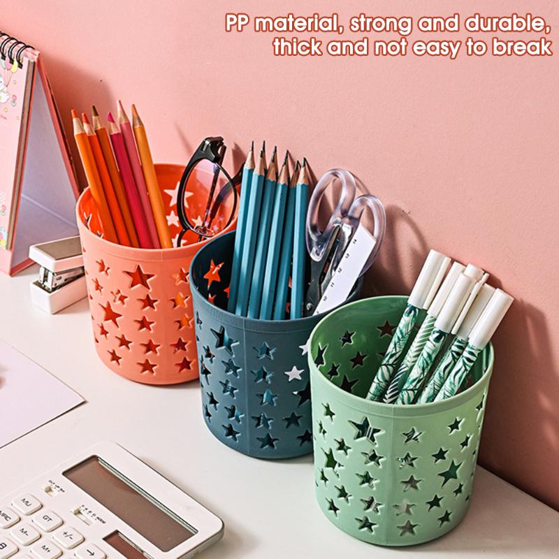 Hooks & Rails Pen Holder Stationery Storage Star Shape Desktop Organizer School Box Office Desk Cup Container Makeup Brush
Hooks & Rails Pen Holder Stationery Storage Star Shape Desktop Organizer School Box Office Desk Cup Container Makeup Brush