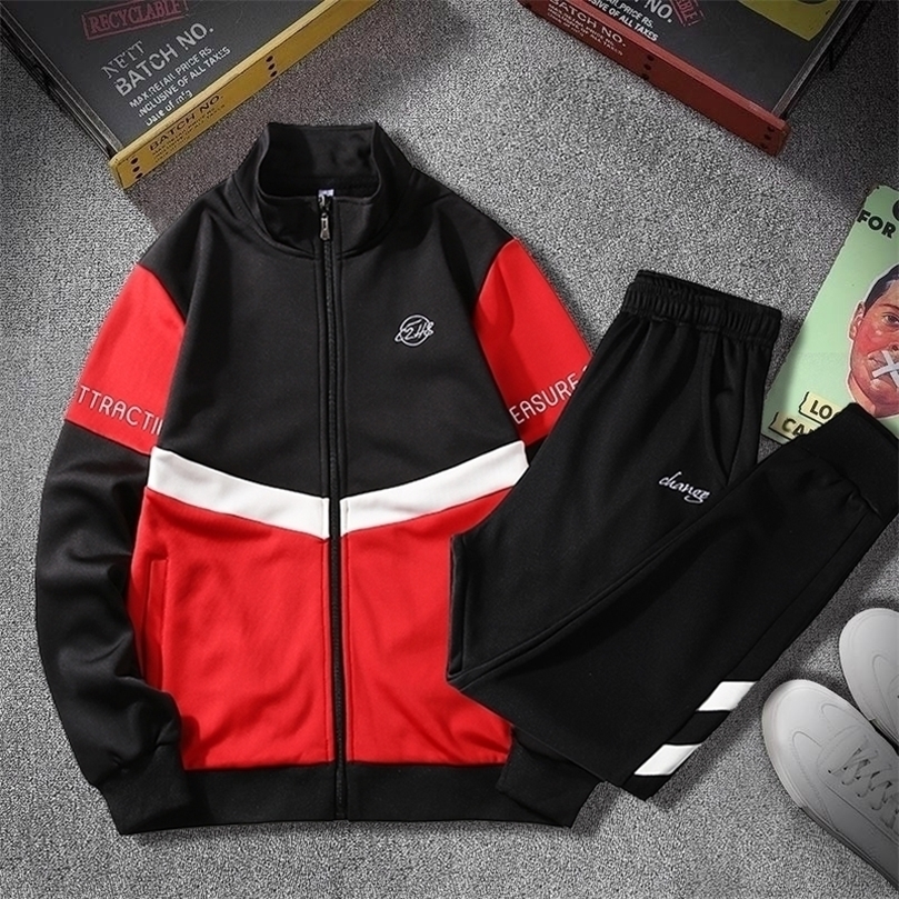 Fashion Tracksuit Men Set Clothing Set Mens Sweat Suits 2 Pieces Baseball Jacket Sweatpants Male Hip Hop Jogger Set 201128, Cs1989white
Fashion Tracksuit Men Set Clothing Set Mens Sweat Suits 2 Pieces Baseball Jacket Sweatpants Male Hip Hop Jogger Set 201128, Cs1989white