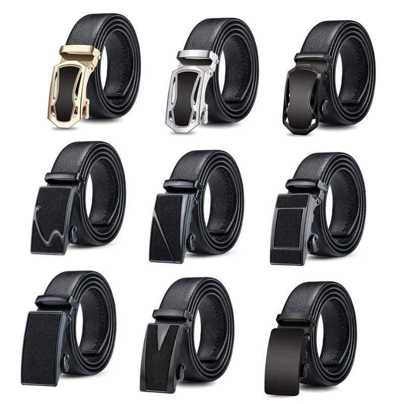 Belts Black PU Leather For Men Brand Simple Designer Fashion Automatic Buckle Belt Male Casual Jeans Strap Mens 2022 G1232
Belts Black PU Leather For Men Brand Simple Designer Fashion Automatic Buckle Belt Male Casual Jeans Strap Mens 2022 G1232