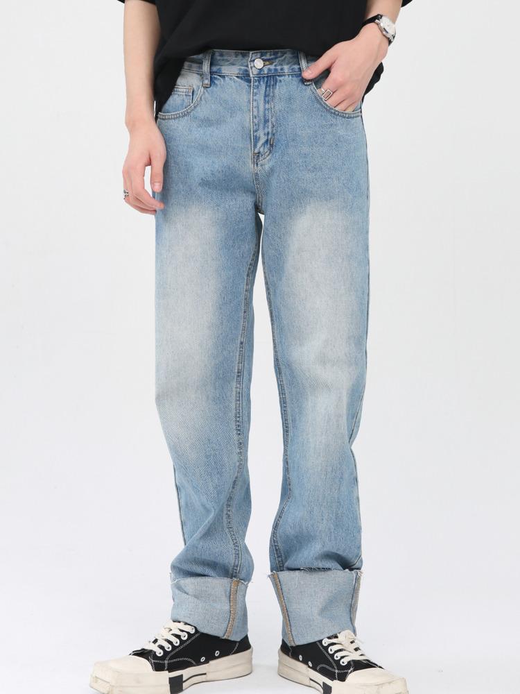 Men' Jeans Men Clothing 2022 Spring Personality Korean Streetwear Fashion Straight Middle Waist Blue Casual Denim TrousersMen
Men' Jeans Men Clothing 2022 Spring Personality Korean Streetwear Fashion Straight Middle Waist Blue Casual Denim TrousersMen