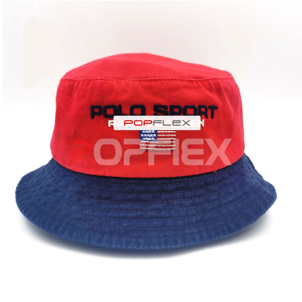 Red Polo Bucket Cap Unisex Cotton Safari Hat Summer Vintage Embroidered Sports Outdoor
Red Polo Bucket Cap Unisex Cotton Safari Hat Summer Vintage Embroidered Sports Outdoor