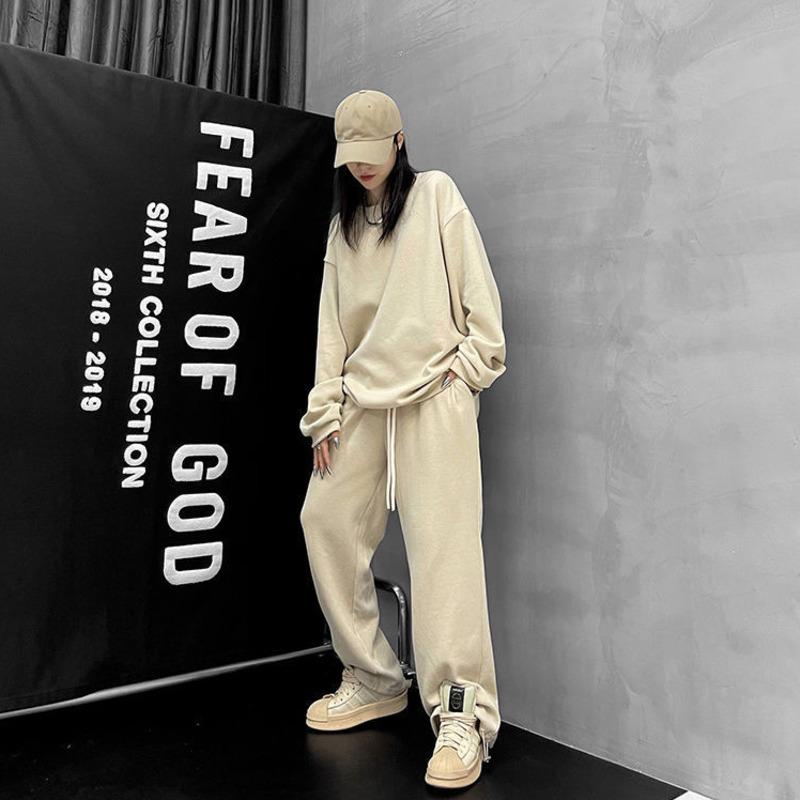 Women's Two Piece Pants Solid Color Sports Suits Female Fitness Sportswear Suit Tracksuit 2022 Oversize Long Sleeve+Jogging, Red two set
Women's Two Piece Pants Solid Color Sports Suits Female Fitness Sportswear Suit Tracksuit 2022 Oversize Long Sleeve+Jogging, Red two set