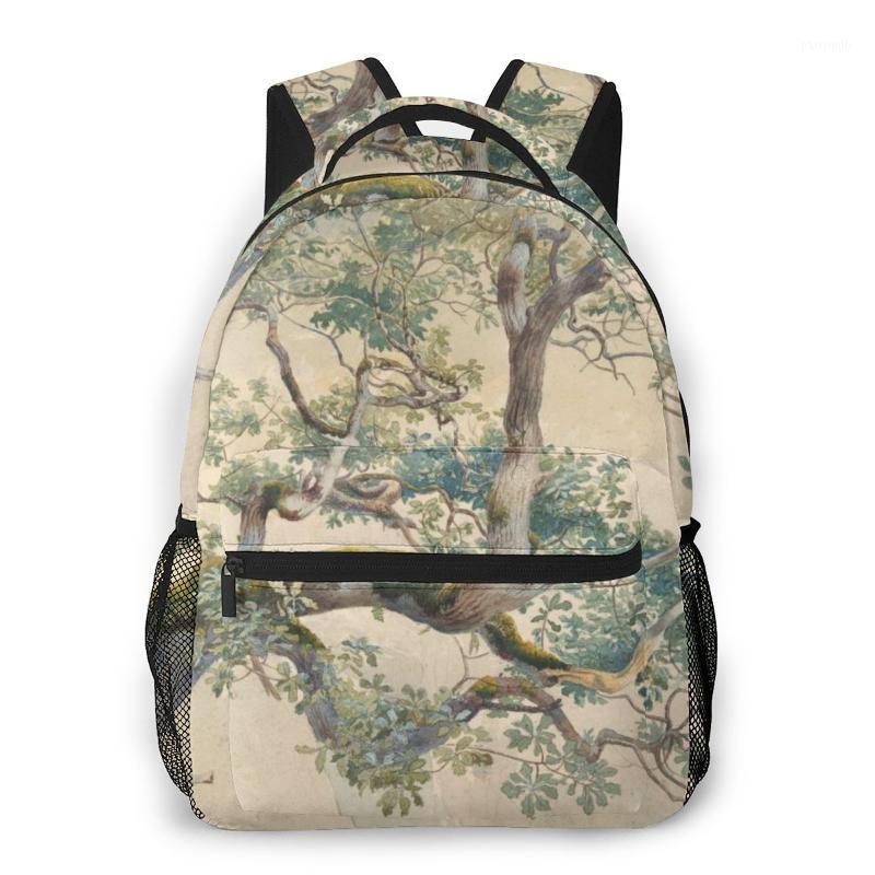 Backpack Casual Travel Bag Tree Branch Drawing School Fashion Shoulder For Teenage Girl Bagpack, Black
Backpack Casual Travel Bag Tree Branch Drawing School Fashion Shoulder For Teenage Girl Bagpack, Black