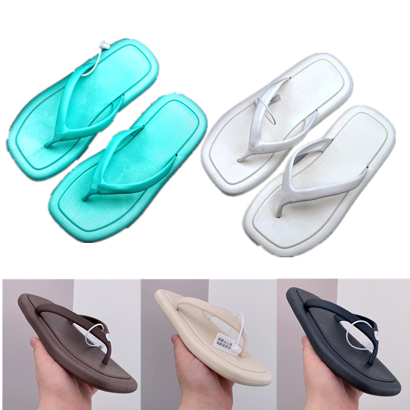 

High quality women men flip flop slippers black white fashion flat sneakers 2022 summer beach slide water shoes youth sandals chaussures trainers sports slides, Fill postage