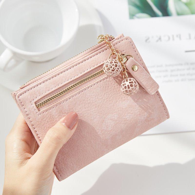 Wallets PU Leather Women Short Wallet Folding Card Holders Fashion Zipper Coin Purse With Tassel Cute Student Girls Money BagWallets, Blue
Wallets PU Leather Women Short Wallet Folding Card Holders Fashion Zipper Coin Purse With Tassel Cute Student Girls Money BagWallets, Blue