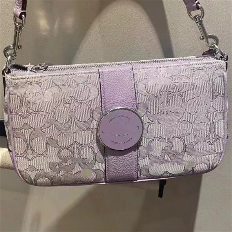 Designer coac Handbags Macarone Summer Fresh Color Teal Cloth with Cowhide Underarm Bag Messenger Dualuse 24.14.6 Yzl, Light blue
Designer coac Handbags Macarone Summer Fresh Color Teal Cloth with Cowhide Underarm Bag Messenger Dualuse 24.14.6 Yzl, Light blue