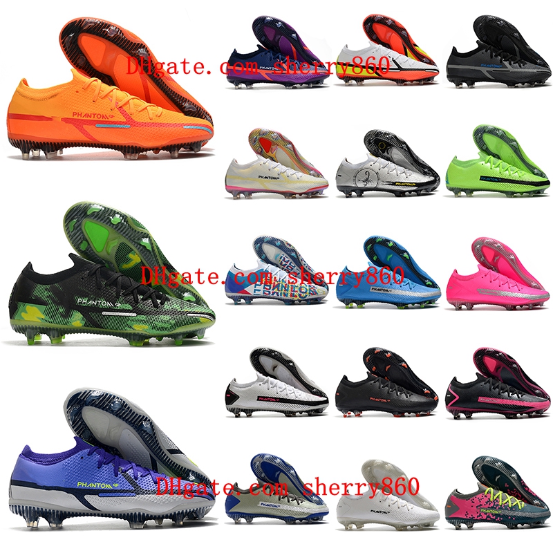 Phantom GT2 Elite FG soccer shoes cleats mens Low Ankle football boots, As picture 3