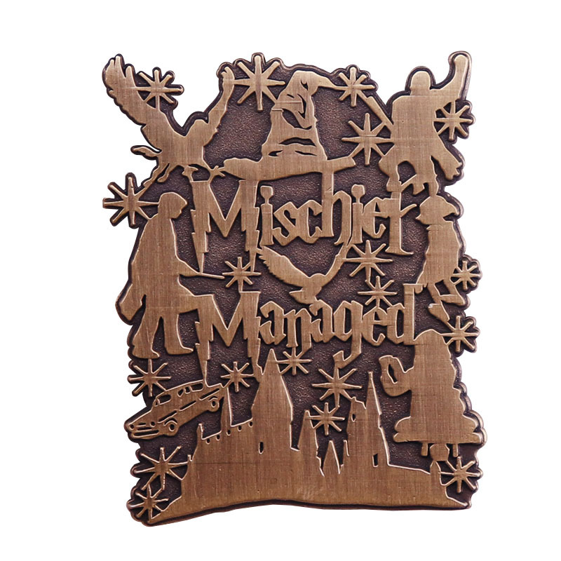 HP'S Magic Movie Vintage Metal Brooch Love Commemorative Badge brooches, Color #1
HP'S Magic Movie Vintage Metal Brooch Love Commemorative Badge brooches, Color #1