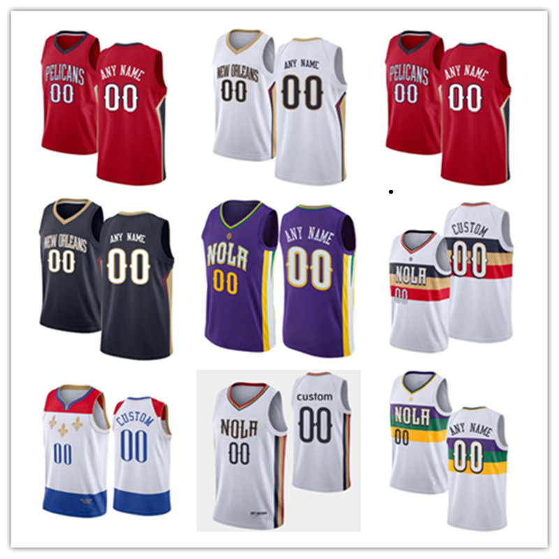 75th Custom New Orleans''Pelicans''Zion 1 Williamson Brandon 14 Ingram Nickeil 6 Alexander-Walker Devonte 4 Graham Basketball Jerseys, Color
75th Custom New Orleans''Pelicans''Zion 1 Williamson Brandon 14 Ingram Nickeil 6 Alexander-Walker Devonte 4 Graham Basketball Jerseys, Color