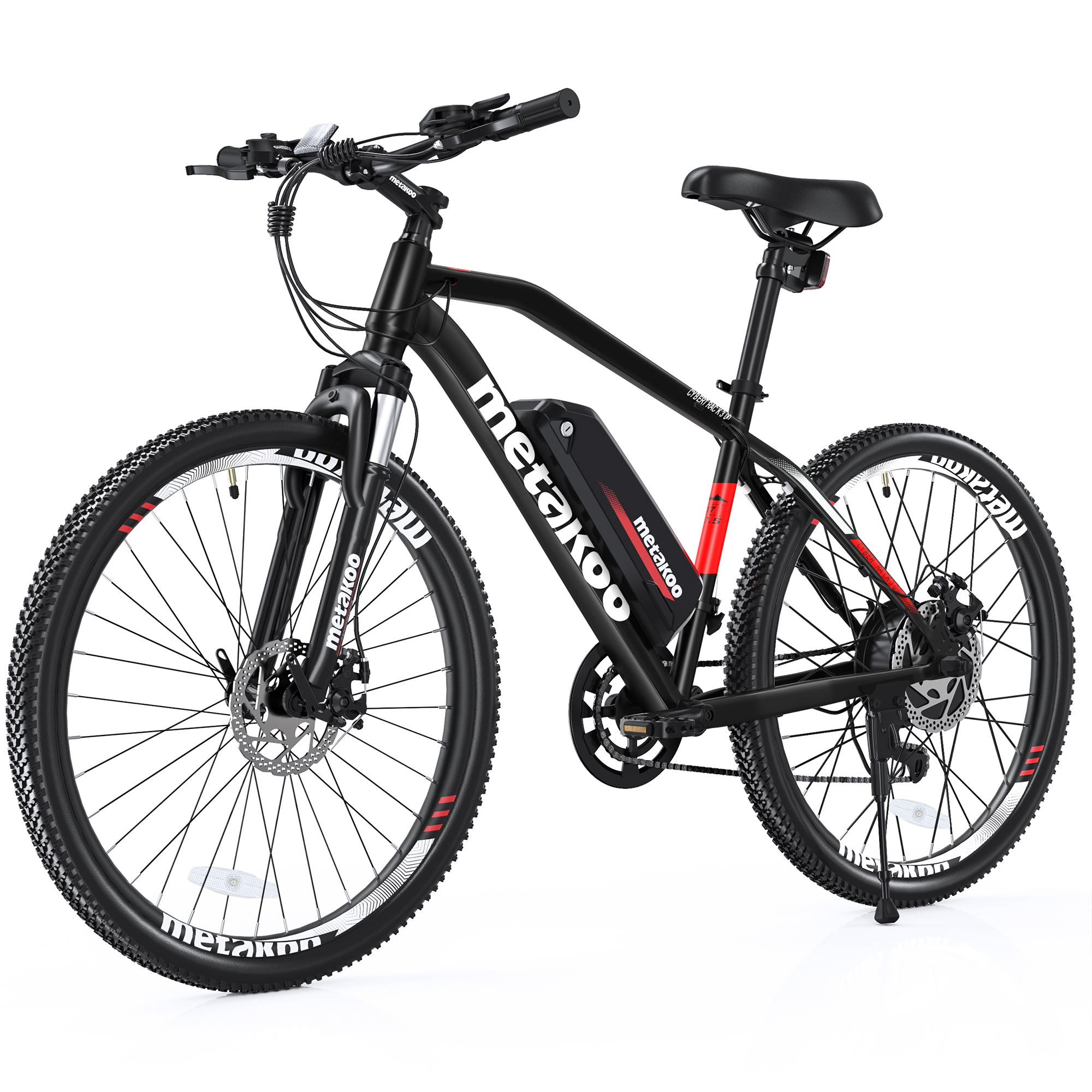 [USA Direct]C300 27.5inch Electric Mountain Bike 500W Electric Bicycle with Removable 48V 10.4AN Lithium-Ion Battery 21MPH Adults E-Bike Shimano 21 Sp