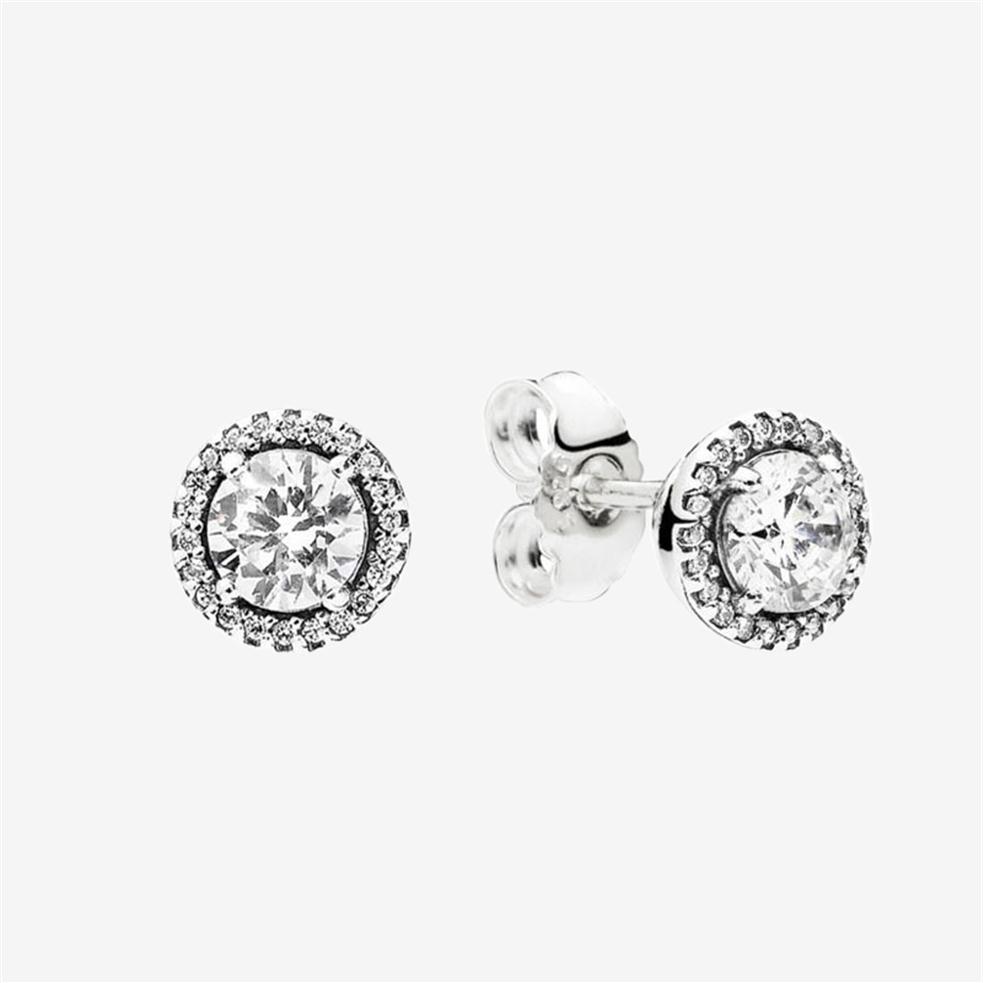 Big CZ Diamond Wedding Earrings Women Summer Jewelry for Pandora 925 Sterling Silver Round Sparkle Halo Stud Earrings with Origina252L
Big CZ Diamond Wedding Earrings Women Summer Jewelry for Pandora 925 Sterling Silver Round Sparkle Halo Stud Earrings with Origina252L