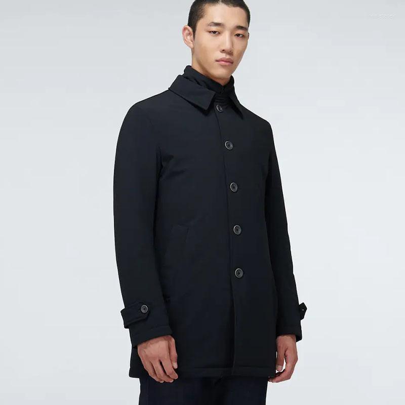 Men' Wool & Blends Medium And Long Slim Woolen Windbreaker 2022 Autumn Winter Business Trend Stand Collar Coat Viol22, Black
Men' Wool & Blends Medium And Long Slim Woolen Windbreaker 2022 Autumn Winter Business Trend Stand Collar Coat Viol22, Black