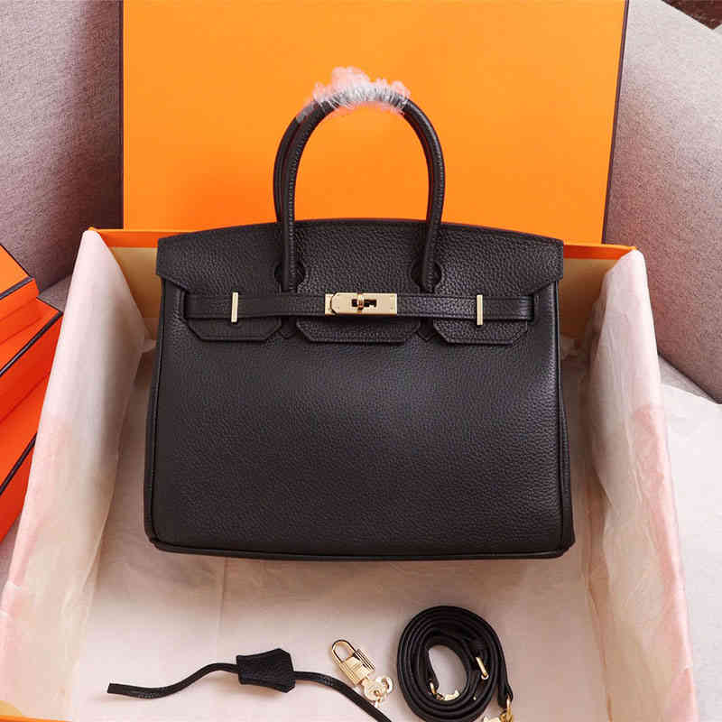 Birkins Handbags Brand Name Genuine Bag Female 2022 Trendy Layer Cowhide Litchi Pattern Platinum Bag Leather Large Capacity Handbag, Black 25cm
Birkins Handbags Brand Name Genuine Bag Female 2022 Trendy Layer Cowhide Litchi Pattern Platinum Bag Leather Large Capacity Handbag, Black 25cm
