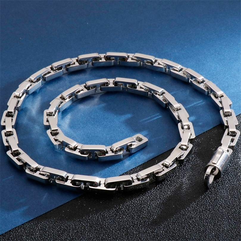 Luxury Men's 316L Stainless Steel Necklace Chain Link Never Fade Black Gold 63CM Long Necklaces For Men Mens Jewellery 201014
Luxury Men's 316L Stainless Steel Necklace Chain Link Never Fade Black Gold 63CM Long Necklaces For Men Mens Jewellery 201014