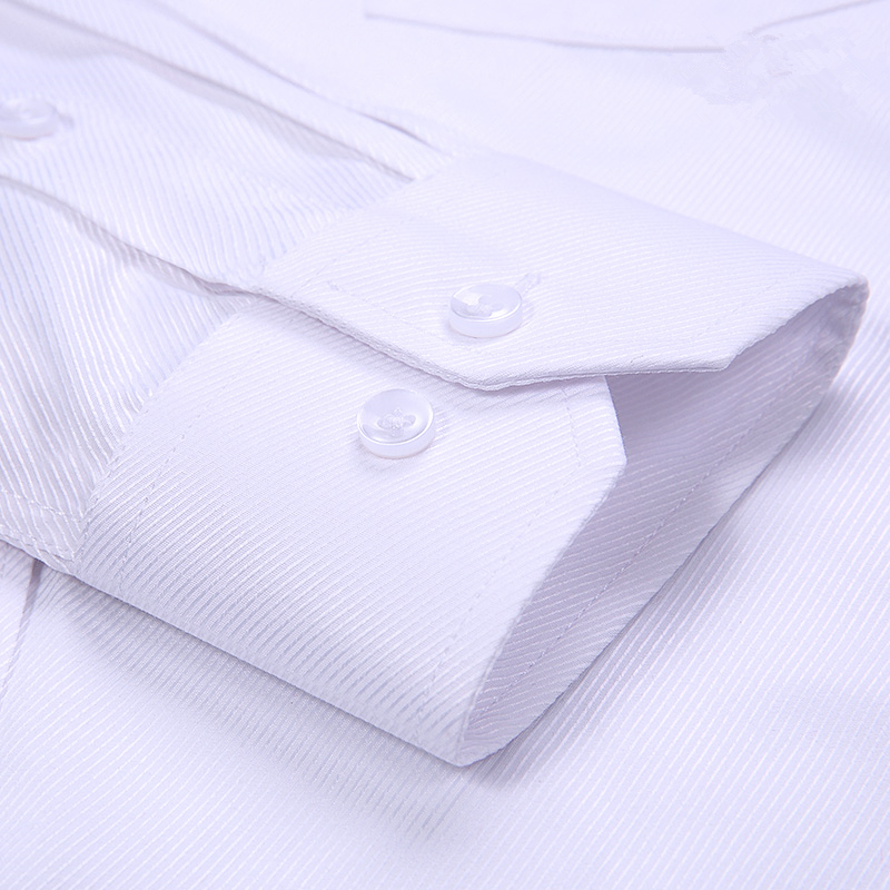 MACROSEA Classic Style Men's Solid Shirts Long Sleeve Casual Comfortable Breathable Office-wear Clothing 220330