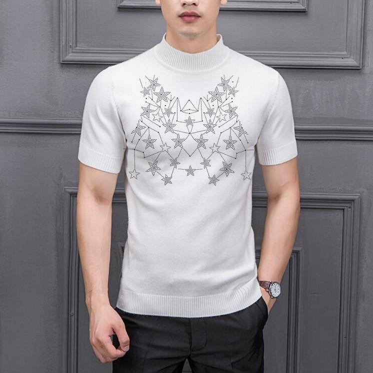 Men' Sweaters Brand Drop 2022 Men Rhinestone Casual Sweater Slim FitMen, As shown
Men' Sweaters Brand Drop 2022 Men Rhinestone Casual Sweater Slim FitMen, As shown