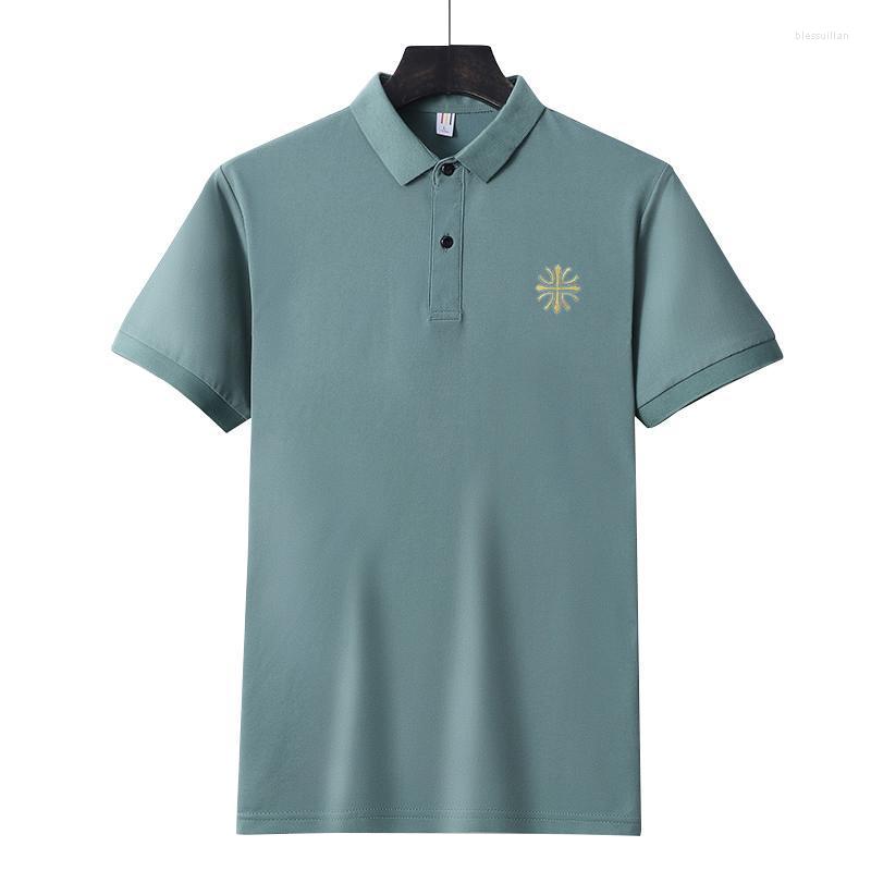 Men's Polos Men's T-shirts 2022 Summer Short Sleeved Thin Trend Breathable Shirts Smart Casual Lapel T Shirt Business Ropa Hombre Y2kMen, Green b
Men's Polos Men's T-shirts 2022 Summer Short Sleeved Thin Trend Breathable Shirts Smart Casual Lapel T Shirt Business Ropa Hombre Y2kMen, Green b