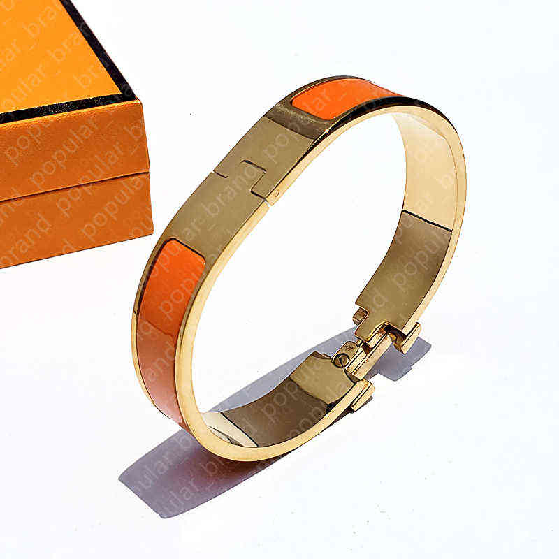 High Quality Designer Bangle Stainless Steel Enamel Bracelets Classic Jewelry Men Women Bracelets
High Quality Designer Bangle Stainless Steel Enamel Bracelets Classic Jewelry Men Women Bracelets