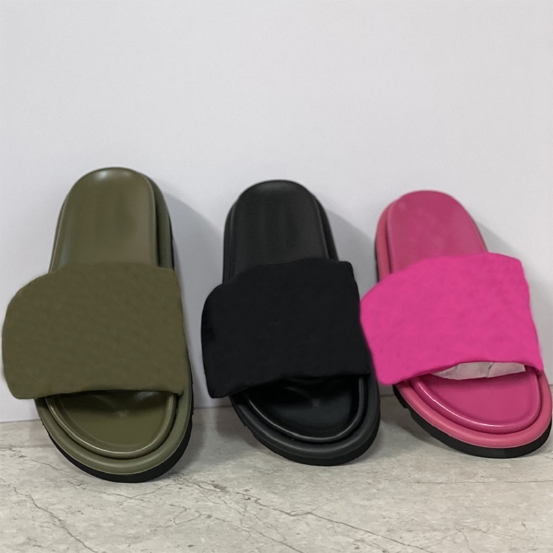 Designers Pool Pillow Comfort Slides Men Slippers Mules Slipper Lady Embossing Nylon Slider Women Leather Sandal Flat Rubber Outsole Shoes With Box NO370, Clear
Designers Pool Pillow Comfort Slides Men Slippers Mules Slipper Lady Embossing Nylon Slider Women Leather Sandal Flat Rubber Outsole Shoes With Box NO370, Clear