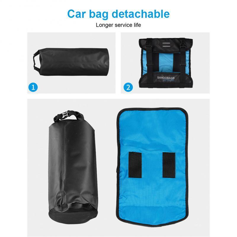 Scooter/Bike Front Tube Bag 11L Big Waterproof Bicycle Handlebar Basket Pack Cycling Frame Pannier Accessories 220507