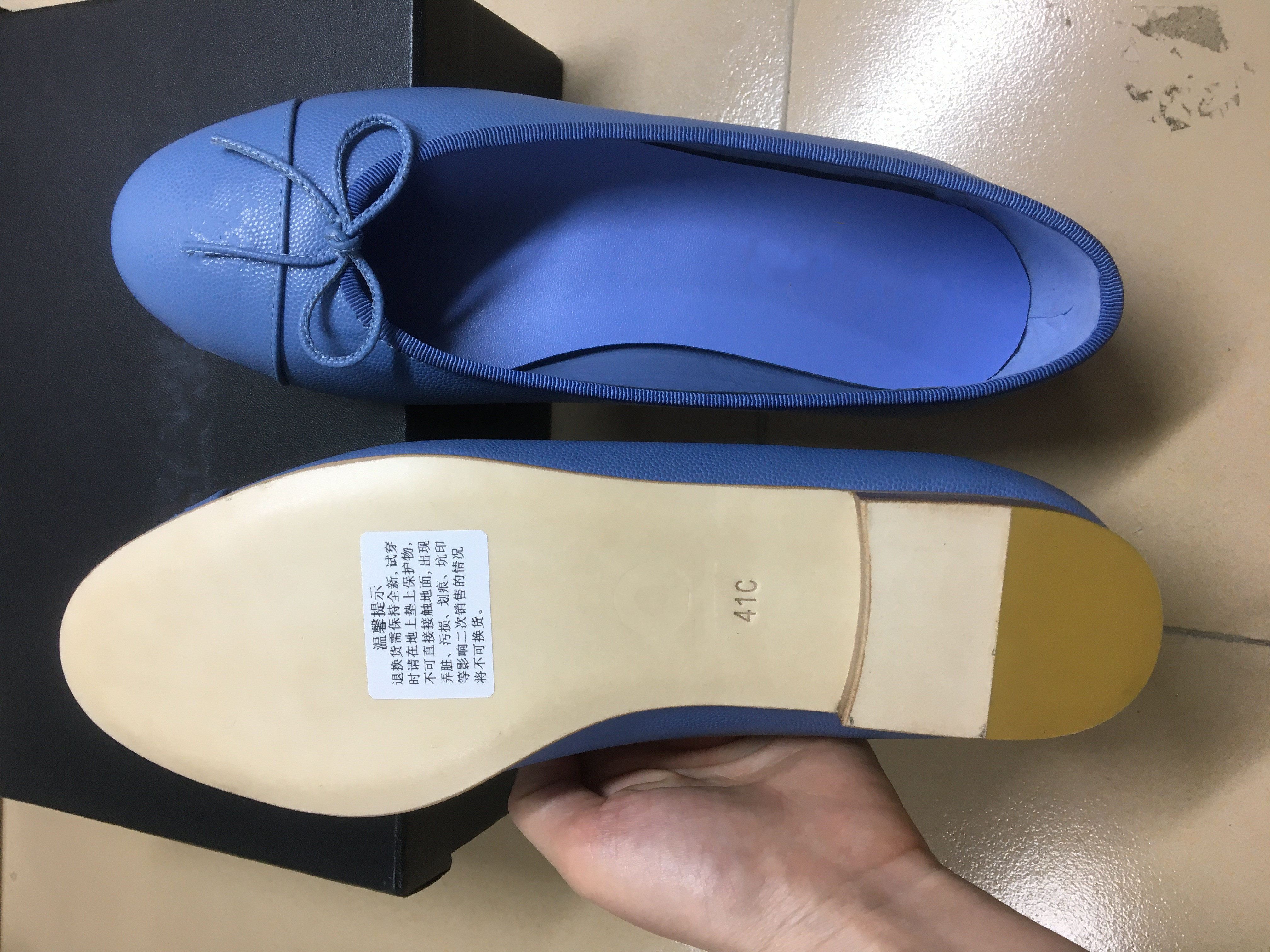 New Women's Ballet Flats Shoes Genuine Leather Ladies Shoes Large Size 42
New Women's Ballet Flats Shoes Genuine Leather Ladies Shoes Large Size 42