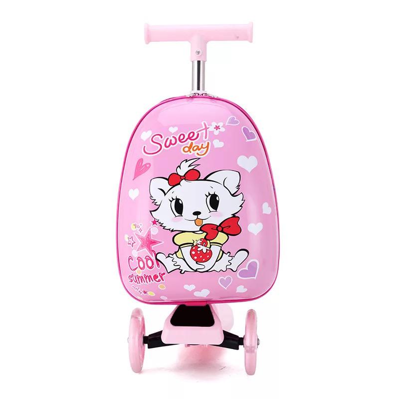 Suitcases Cute Cartoon Kids Scooter Suitcase On Wheels Lazy Trolley Bag Children Carry Cabin Travel Rolling Luggage Skateboard GiftSuitcases
Suitcases Cute Cartoon Kids Scooter Suitcase On Wheels Lazy Trolley Bag Children Carry Cabin Travel Rolling Luggage Skateboard GiftSuitcases