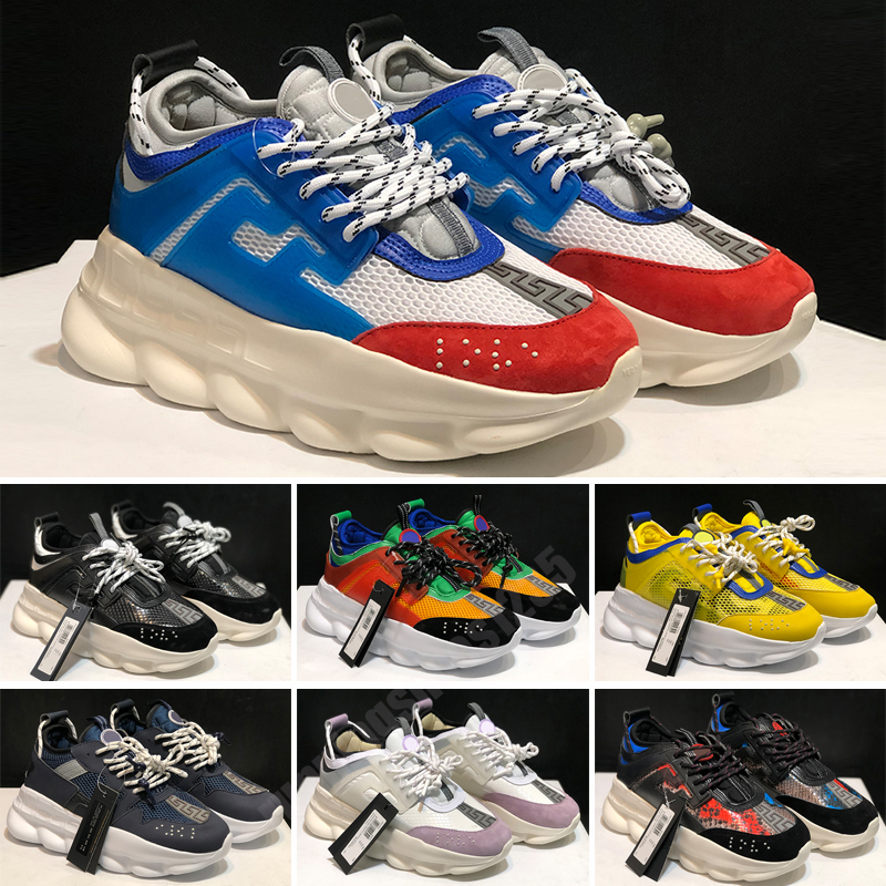 Newest Designer Italy Casual Shoes Top Quality Chain Reaction Wild Jewels Chain Link Trainer Sneakers EUR 36-45 2022, Standard size
Newest Designer Italy Casual Shoes Top Quality Chain Reaction Wild Jewels Chain Link Trainer Sneakers EUR 36-45 2022, Standard size