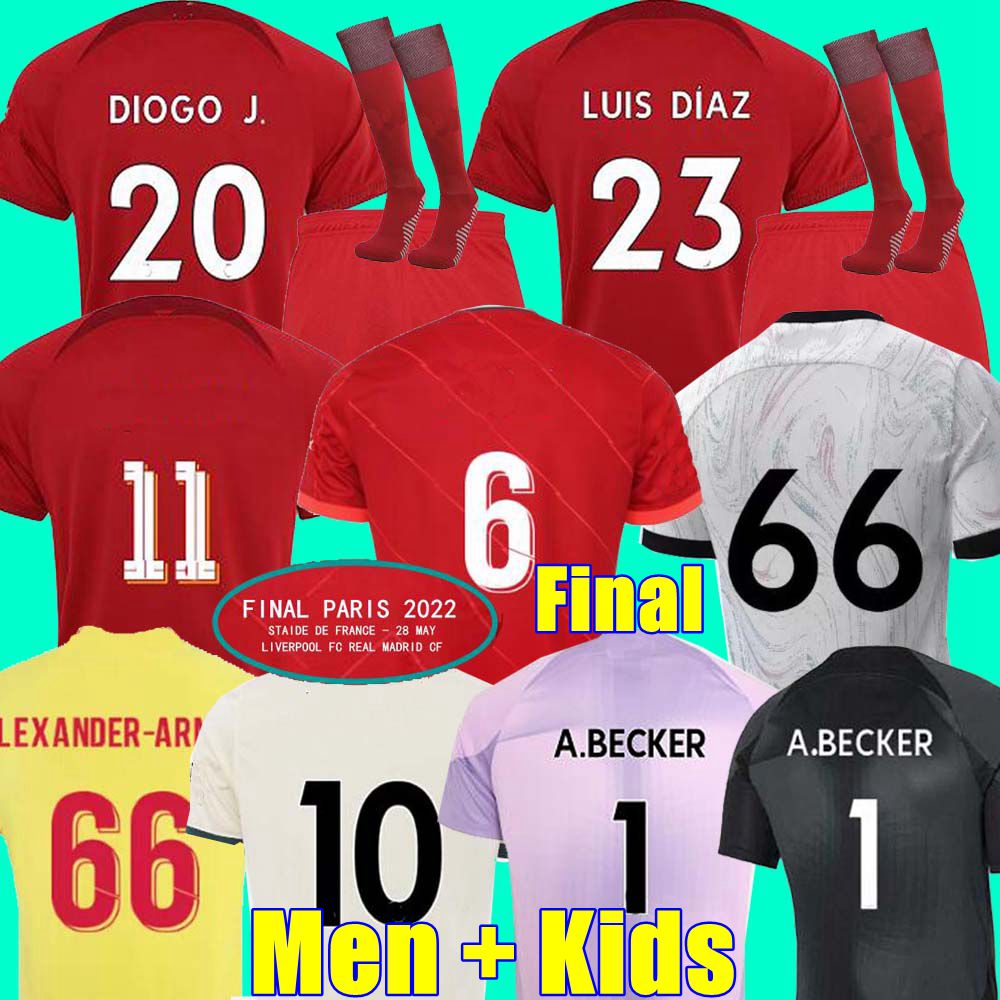 22 23 season home soccer jerseys 2022 2023 Mohamed FIRMINO Diogo KEITA Luis DIaz football shirts men kids kits uniforms Fabio Minamino Alexander Arnold Origi HOME RED, 3rd kids
22 23 season home soccer jerseys 2022 2023 Mohamed FIRMINO Diogo KEITA Luis DIaz football shirts men kids kits uniforms Fabio Minamino Alexander Arnold Origi HOME RED, 3rd kids