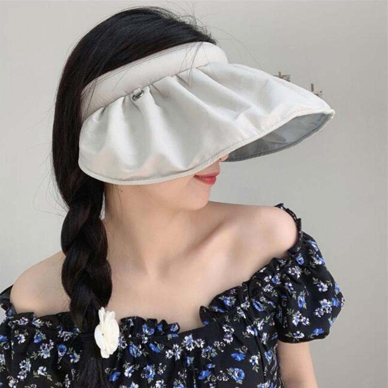 Wide Brim Hats Roll Up Foldable Sun Hat Empty Top Shell Dual Purpose Headband For Women 101AWide WideWide, Beige
Wide Brim Hats Roll Up Foldable Sun Hat Empty Top Shell Dual Purpose Headband For Women 101AWide WideWide, Beige