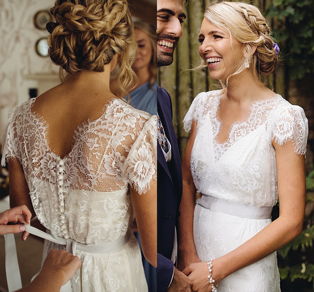 Boho Sheer Lace V-Neck Beach Wedding Dress 2022 Short Sleeves Custom Made A Line Romantic Buttons Rustic Garden Bridal Gowns Vestidos De Noiva Mariage, White
Boho Sheer Lace V-Neck Beach Wedding Dress 2022 Short Sleeves Custom Made A Line Romantic Buttons Rustic Garden Bridal Gowns Vestidos De Noiva Mariage, White