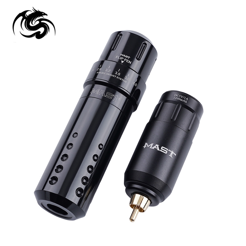 Mast Flip Adjustable Stroke Lengths Makeup Tattoo Machine Pen Kit PMU Permanent Rechargeable with Mini Wireless Power Supply Set 220708
Mast Flip Adjustable Stroke Lengths Makeup Tattoo Machine Pen Kit PMU Permanent Rechargeable with Mini Wireless Power Supply Set 220708
