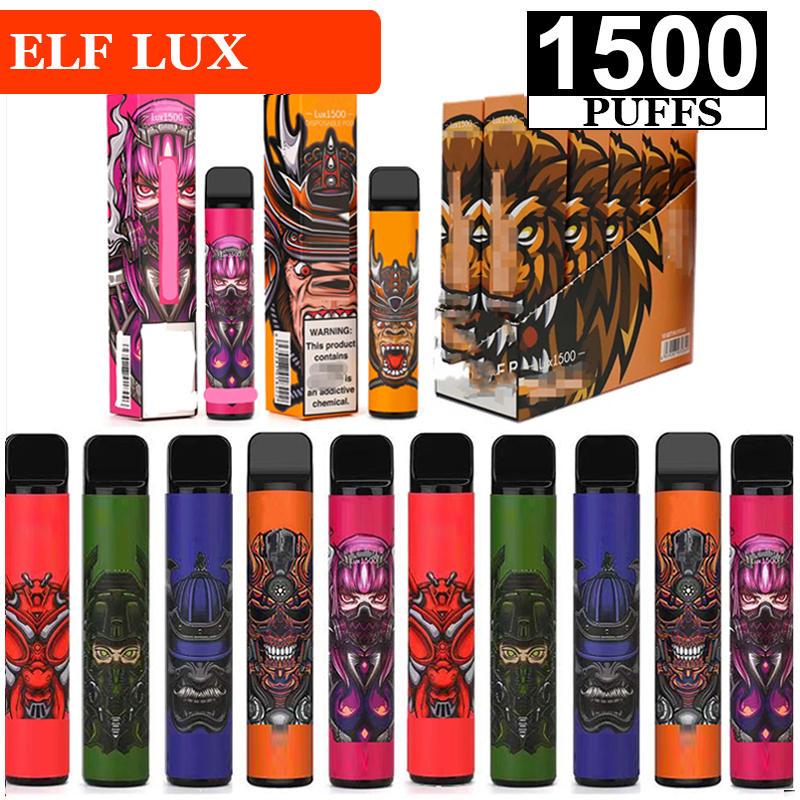 Elfs Lux Disposable electronic cigarette Pod Device 600/1500 puffs 850mAh Battery 4.8ml Prefilled Cartridge Vape Pen Vs elf Bc Bang 6000 Elux Legend
Elfs Lux Disposable electronic cigarette Pod Device 600/1500 puffs 850mAh Battery 4.8ml Prefilled Cartridge Vape Pen Vs elf Bc Bang 6000 Elux Legend
