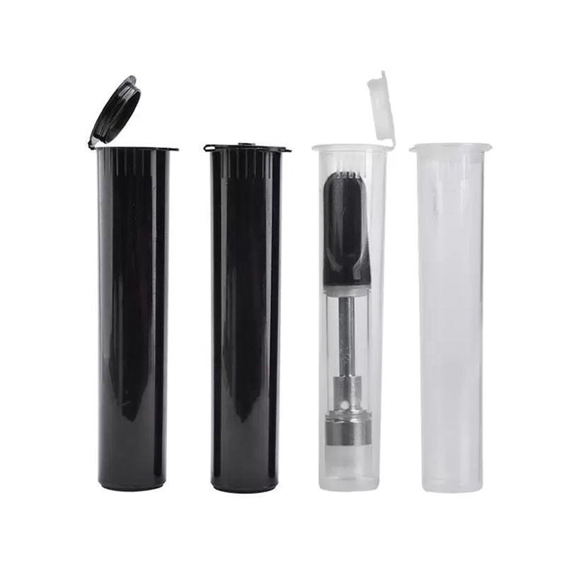 Clear & Black Plastic Tube Childproof for Thick Oil Wax Vape Cartridges Packaging PP Tubes Container Fit 510 Thread Tank Atomizer
Clear & Black Plastic Tube Childproof for Thick Oil Wax Vape Cartridges Packaging PP Tubes Container Fit 510 Thread Tank Atomizer