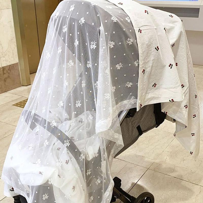 Stroller Parts & Accessories Baby Cover Breathable Mesh Mosquito Net Olive Bear Embroidery Carriage Accessory Sunshade Windshield Sunscreen
Stroller Parts & Accessories Baby Cover Breathable Mesh Mosquito Net Olive Bear Embroidery Carriage Accessory Sunshade Windshield Sunscreen