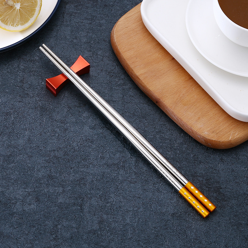 Laser Engrave Chopstick Wedding Stainless Steel Chopstick Gift