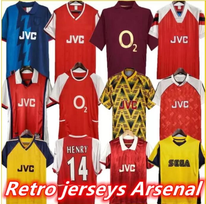 Retro Soccer Jerseys Arsen Highbury Home Football Shirt Pires Henry Reyes 02 03 04 05 06 98 99 Bergkamp 94 95 Adams Persie 96 97 Galla 86 87 89 888, 92/93
Retro Soccer Jerseys Arsen Highbury Home Football Shirt Pires Henry Reyes 02 03 04 05 06 98 99 Bergkamp 94 95 Adams Persie 96 97 Galla 86 87 89 888, 92/93
