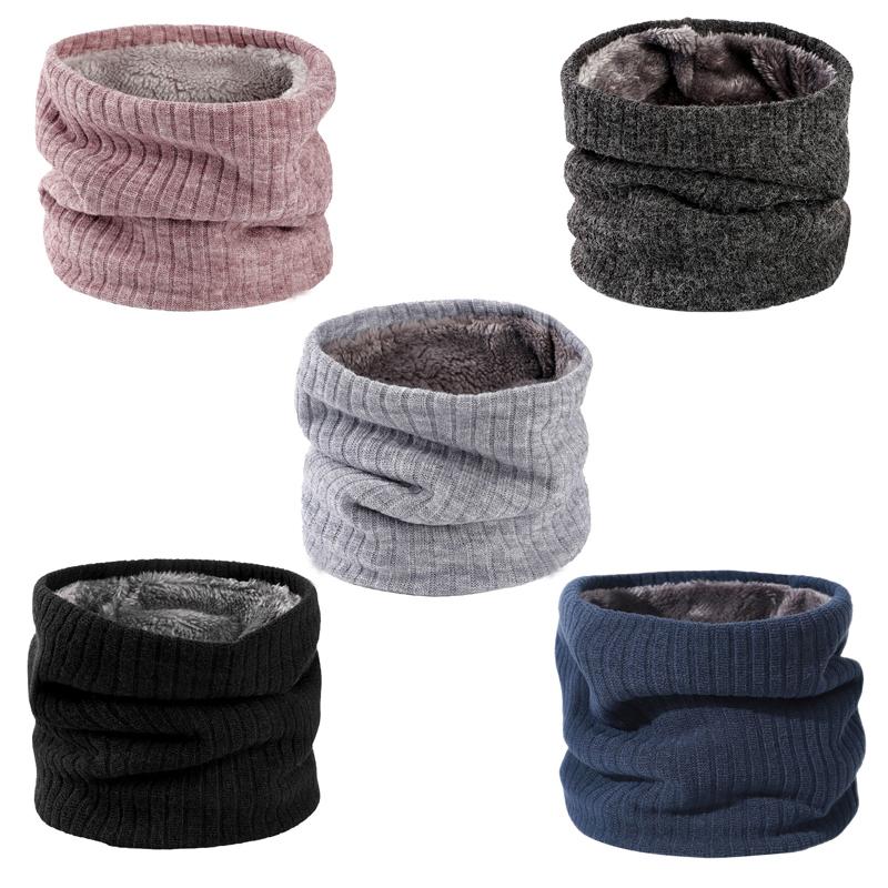 Scarves Pink Striped Winter Scarf For Women Ladies Fleece Ring Bandana Knitting Solid Knitted Buff Neck Warmer Men Thick Mask
Scarves Pink Striped Winter Scarf For Women Ladies Fleece Ring Bandana Knitting Solid Knitted Buff Neck Warmer Men Thick Mask