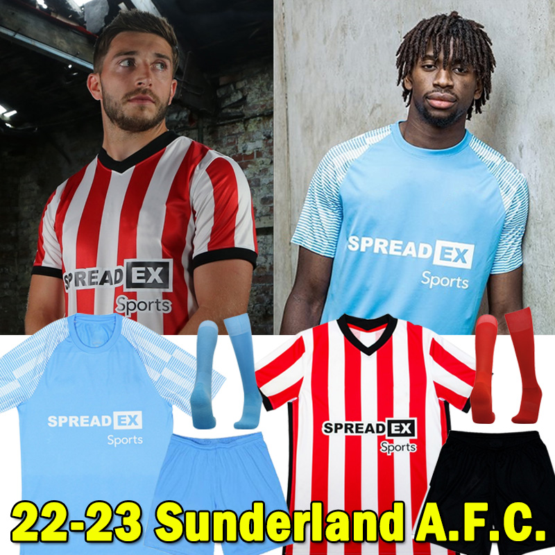 22 23 Sunderland soccer jerseys 2022 2023 camiseta de futbol uniforms DAJAKU EMBLETON BROADHEAD Gooch O'NIEN Stewart PRITCHARD Clarke men kids kits football shirts, Sandelan 22-23 home kits
22 23 Sunderland soccer jerseys 2022 2023 camiseta de futbol uniforms DAJAKU EMBLETON BROADHEAD Gooch O'NIEN Stewart PRITCHARD Clarke men kids kits football shirts, Sandelan 22-23 home kits