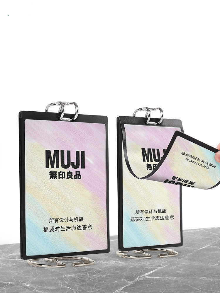 Table Menu Treasure Stand Rack Milk Tea Shop Poster Calendar Display Billboard Counter top Advertising Photo Album