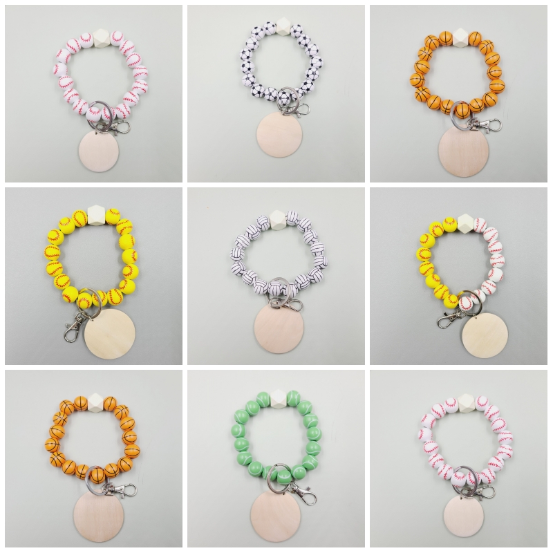 baseball keychain Football wooden bead key chain basketball leather ball wood beads hand keychain printing flower 2719 T2
baseball keychain Football wooden bead key chain basketball leather ball wood beads hand keychain printing flower 2719 T2