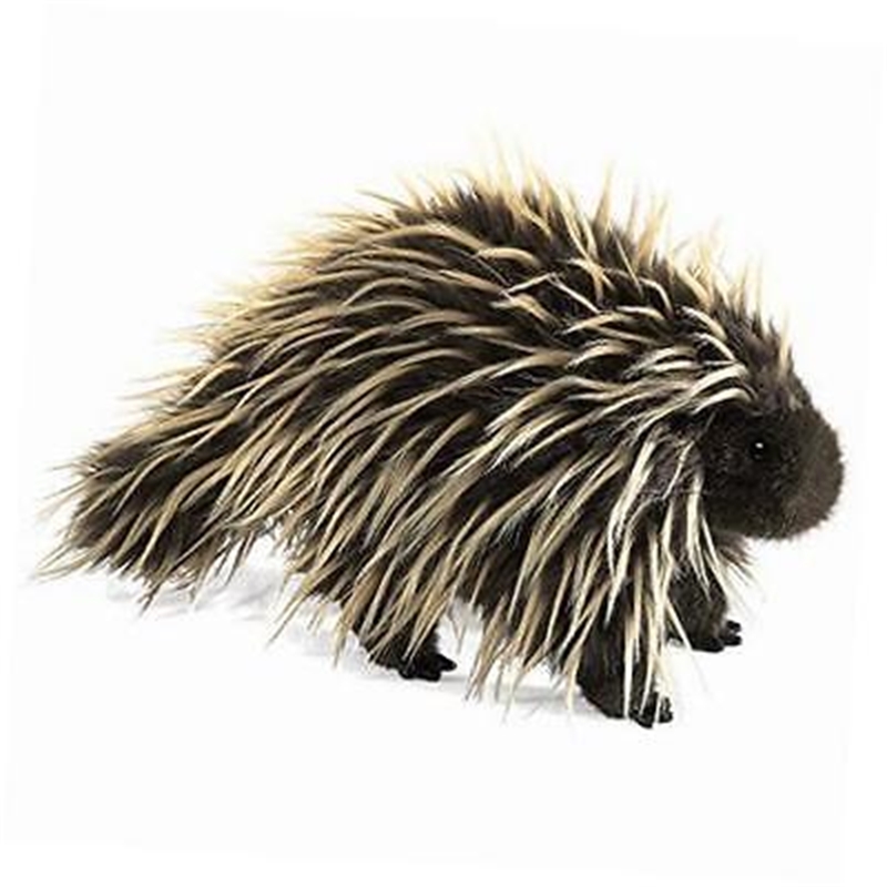 Simulation Porcupine Animals Plush Toy Doll Children Kids Boys Girls Birthday Gift 20cm PP Cotton Cute Soft Pillow