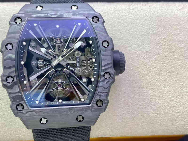 uxury watch Date Kv Watch Rm12-01ntpt True Tourbillon Manual Chain Movement Rm055 Ceramic Case Sapphire Glass Mirror Natural Rubber Strap, As shown
uxury watch Date Kv Watch Rm12-01ntpt True Tourbillon Manual Chain Movement Rm055 Ceramic Case Sapphire Glass Mirror Natural Rubber Strap, As shown